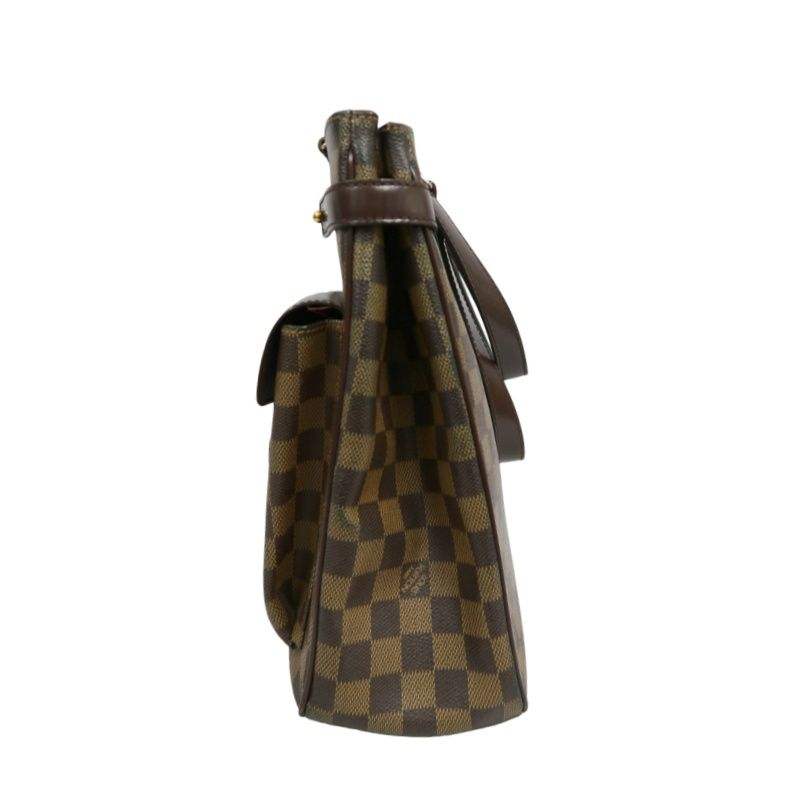 LOUIS VUITTON Yuzes Damier Handbag, Brown PVC