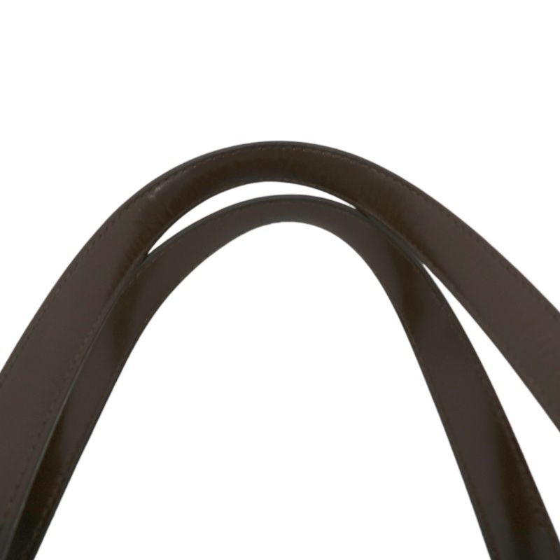 LOUIS VUITTON Yuzes Damier Handbag, Brown PVC