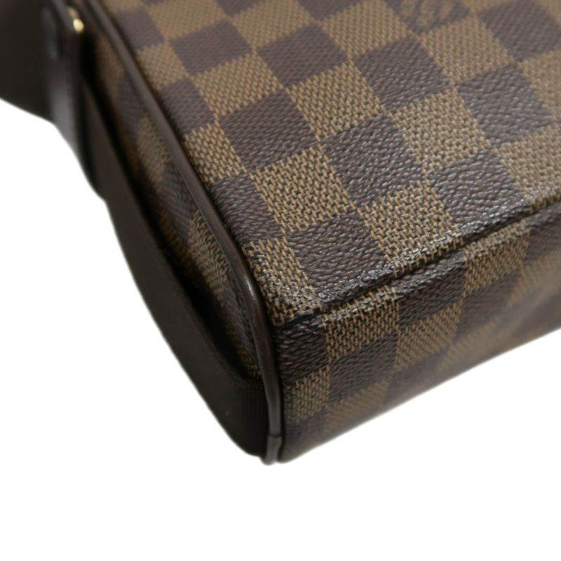 LOUIS VUITTON Olaf PM Damier Shoulder Bag, Brown