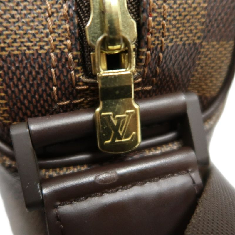 LOUIS VUITTON Olaf PM Damier Shoulder Bag, Brown