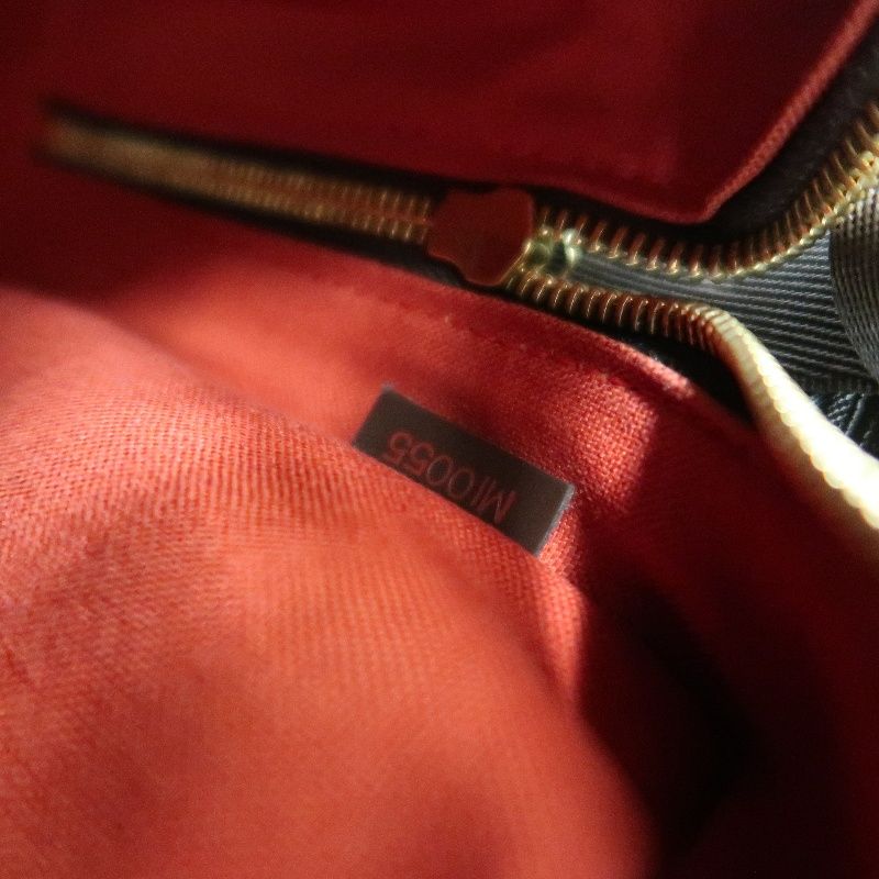 LOUIS VUITTON Olaf PM Damier Shoulder Bag, Brown