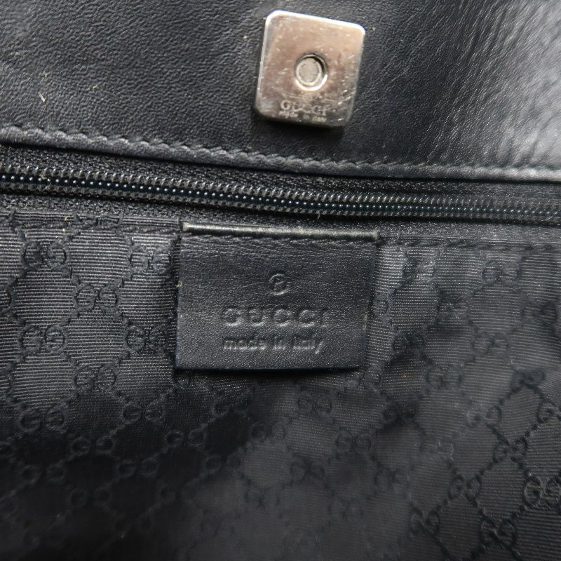 GUCCI Sherry Line Tote Bag, GG Canvas, Grey, With Dust Bag