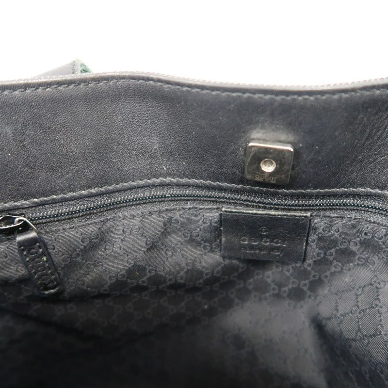GUCCI Sherry Line Tote Bag, GG Canvas, Grey, With Dust Bag