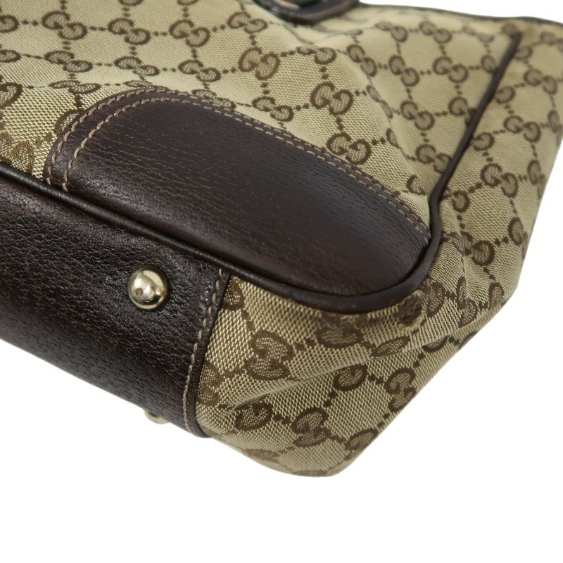 GUCCI Tote Bag, GG Canvas, Beige