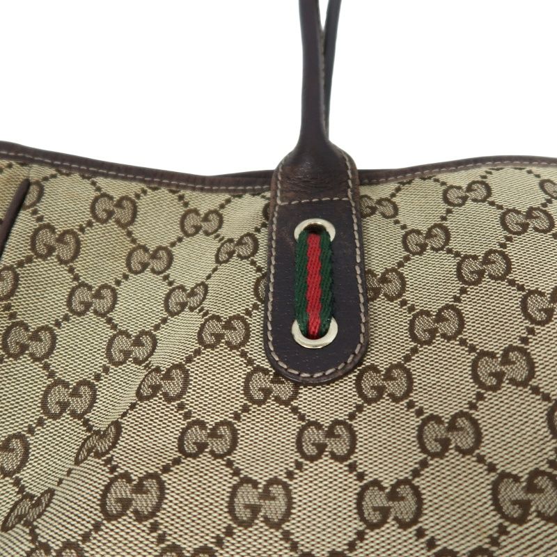 GUCCI Tote Bag, GG Canvas, Beige