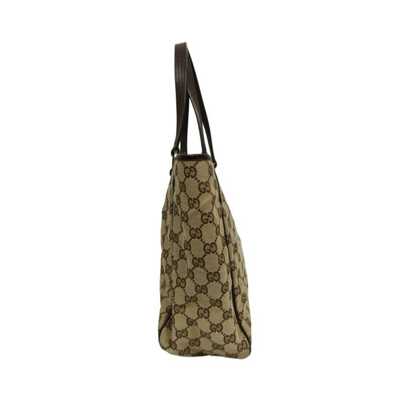 GUCCI GG Canvas Tote Bag Beige