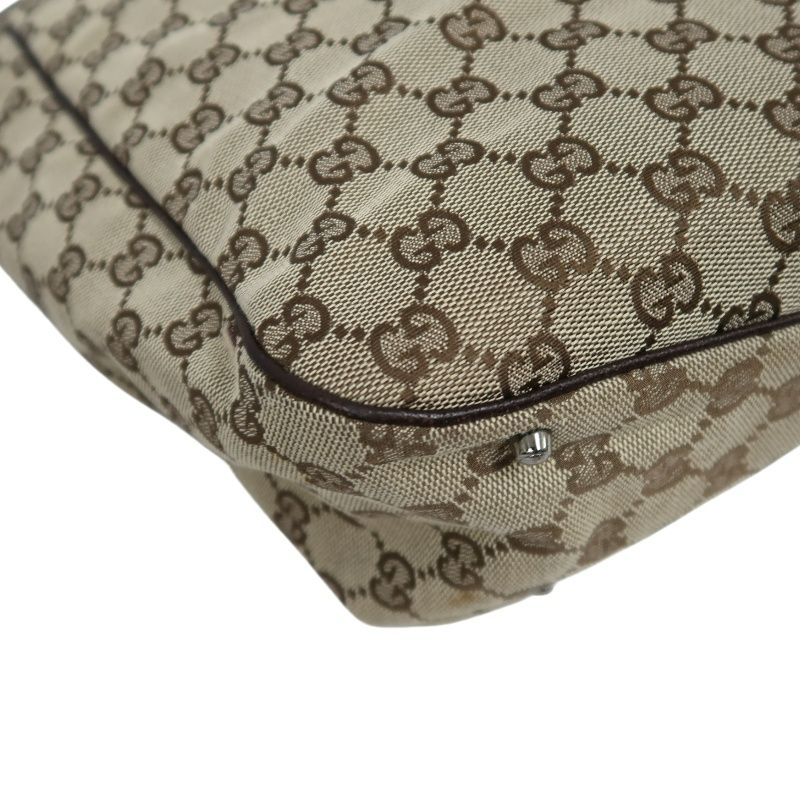 GUCCI GG Canvas Tote Bag Beige