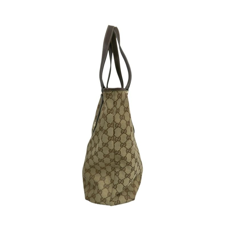 GUCCI GG Canvas Tote Bag Beige