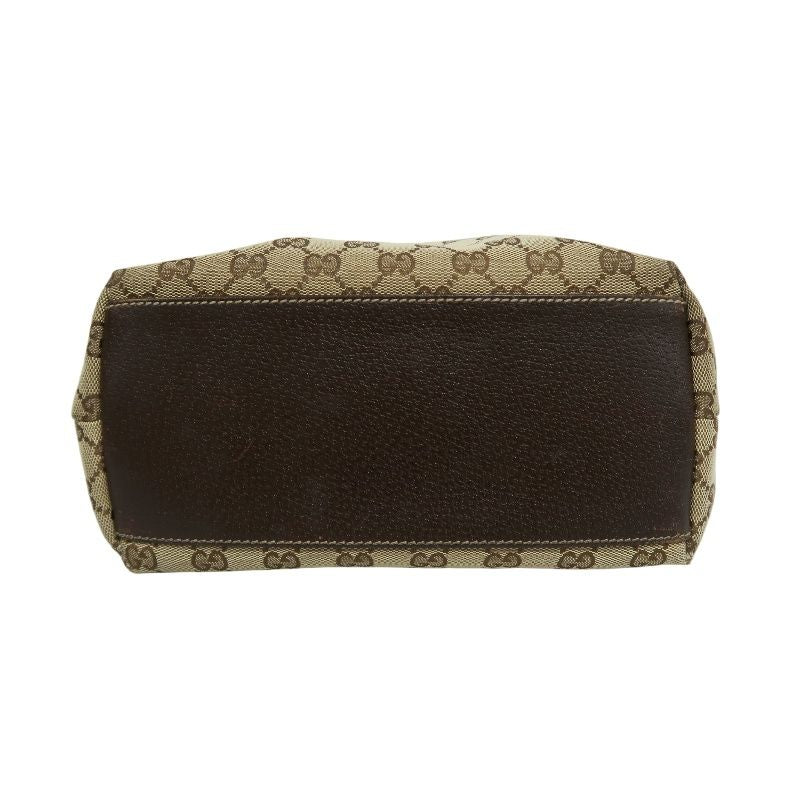 GUCCI GG Canvas Tote Bag Beige