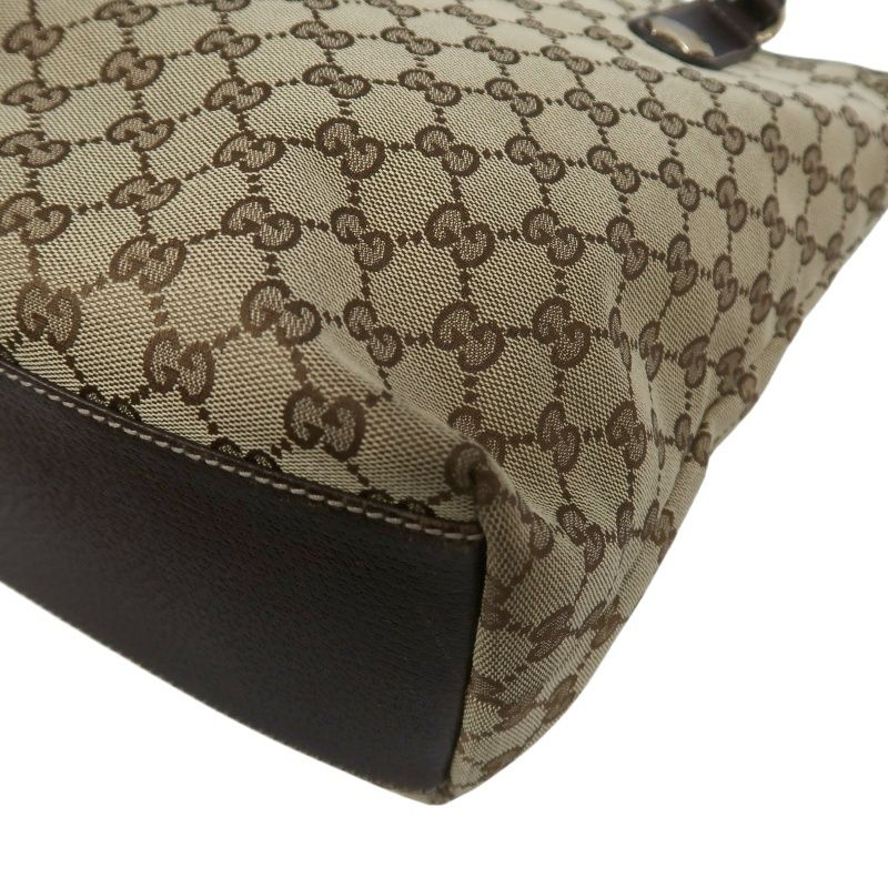 GUCCI GG Canvas Tote Bag Beige