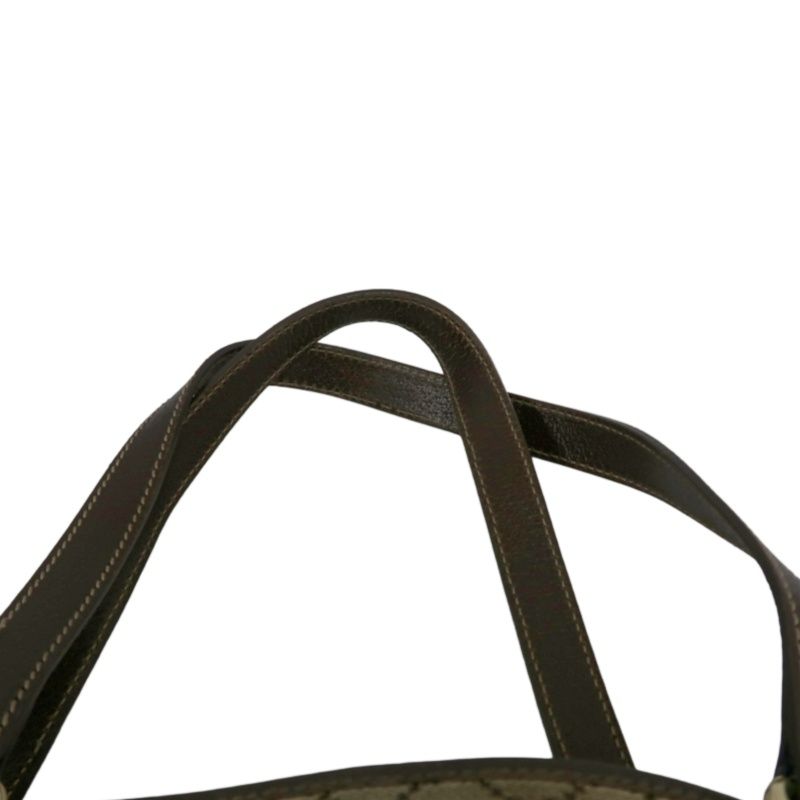 GUCCI GG Canvas Tote Bag Beige