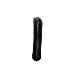 LOUIS VUITTON Monogram Eclipse Zippy Vertical Long Wallet Pvc Black Silver Hardware With Dust Bag
