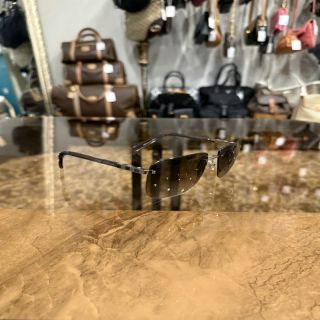LOUISVUITTON LV Damier Attraction Silver Hardware Gradient Rimless Resin Sunglasses, 、, Comes With Original Dust Bag