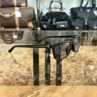 CHARLES & KEITH Black Large Square-frame Gradient Lens Sunglasses