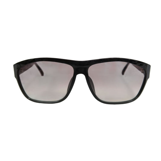 DIOR Black Frame Purple Gradient Lens Resin Sunglasses