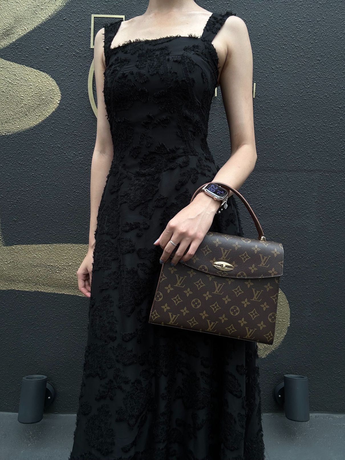 LOUIS VUITTON MonogramMarzelbe Handbag  Brown