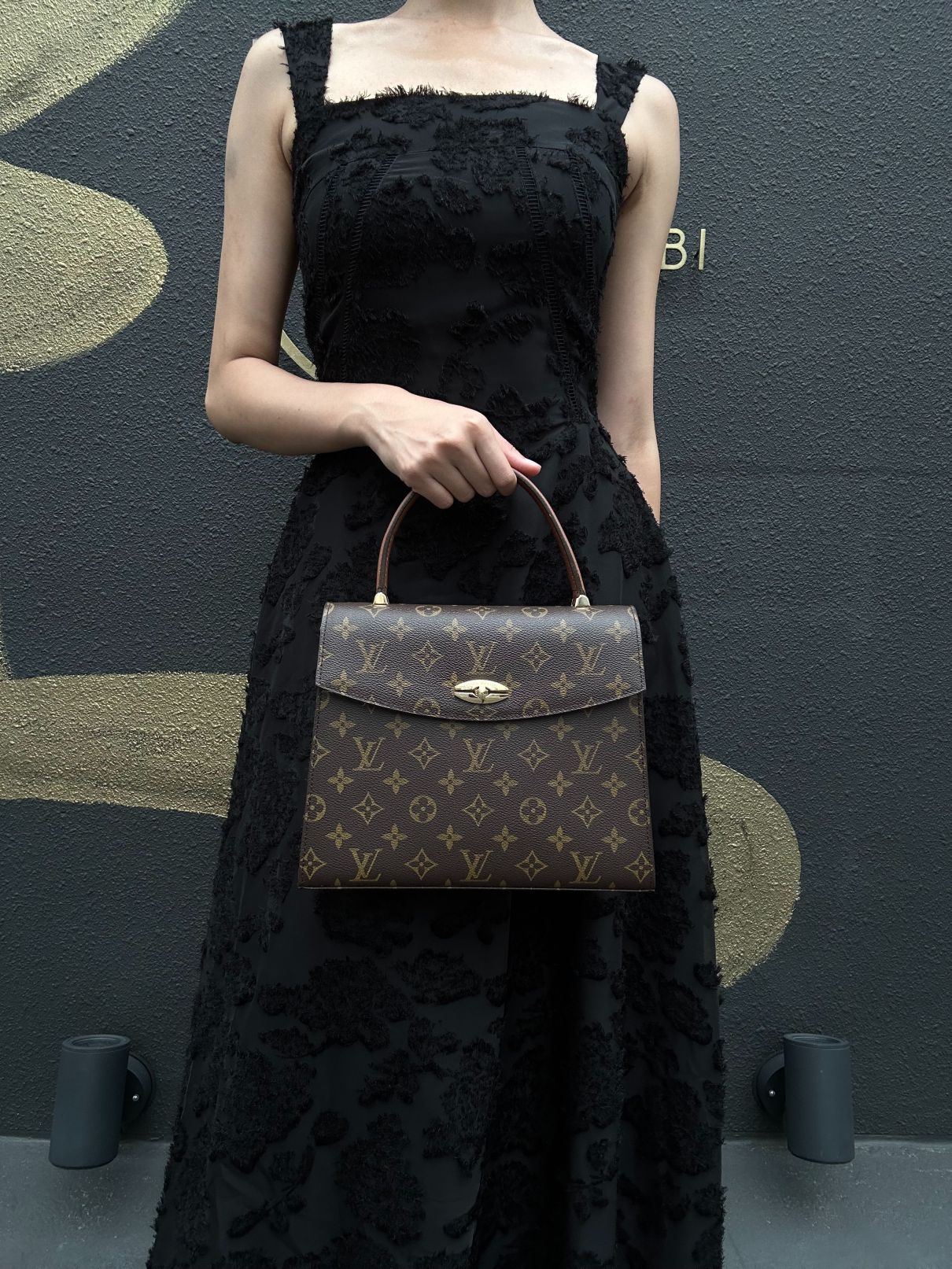 LOUIS VUITTON MonogramMarzelbe Handbag  Brown