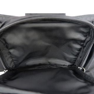 PRADA　bodyBag Nylon Black Silver Hardware Guarantee card