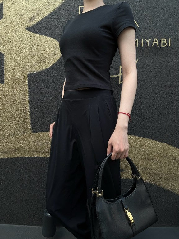 GUCCI Jackie Top Handle Shoulder Bag Black