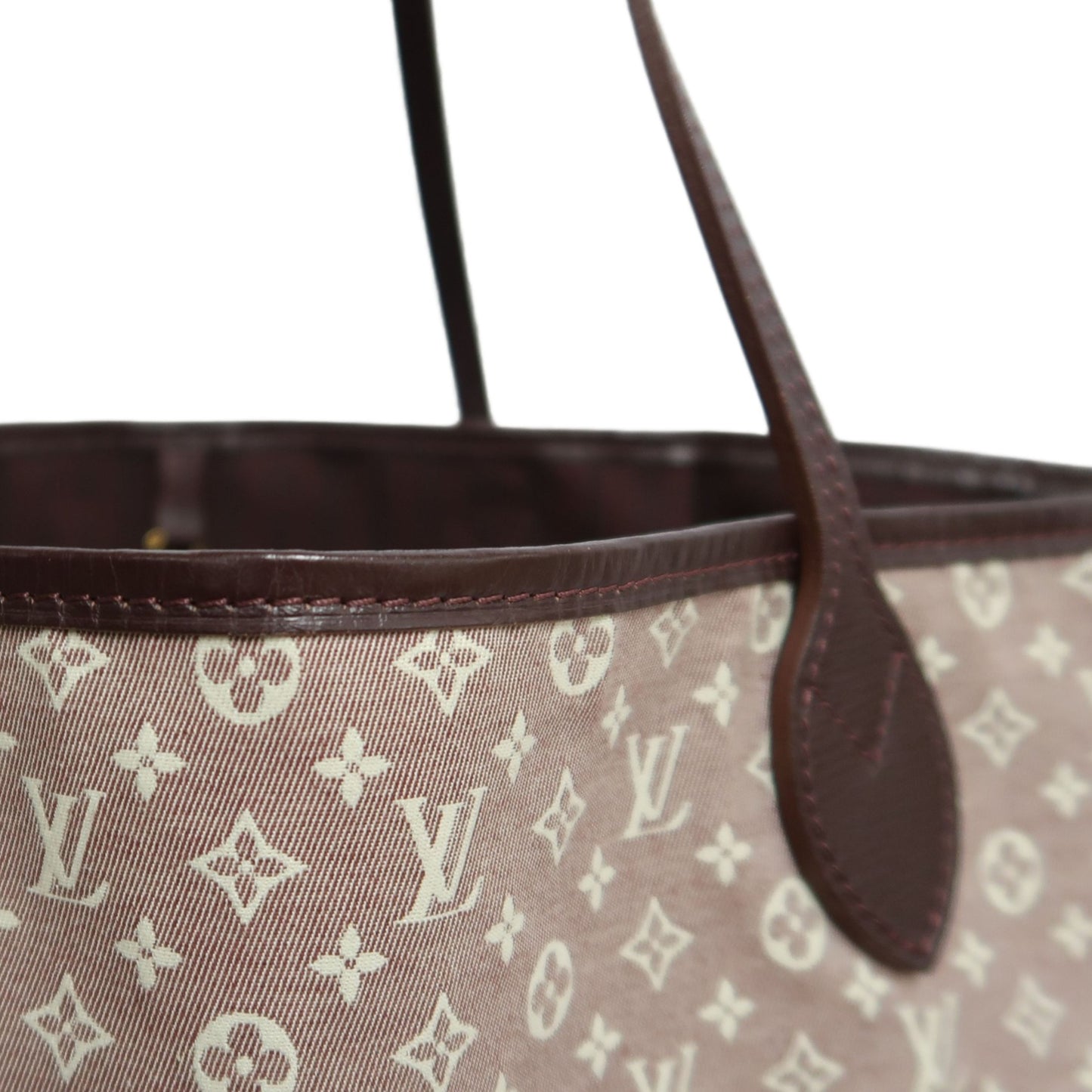 LOUIS VUITTON Monogram Idylle Neverfull MM Tote Bag Canvas pinkGold Hardware