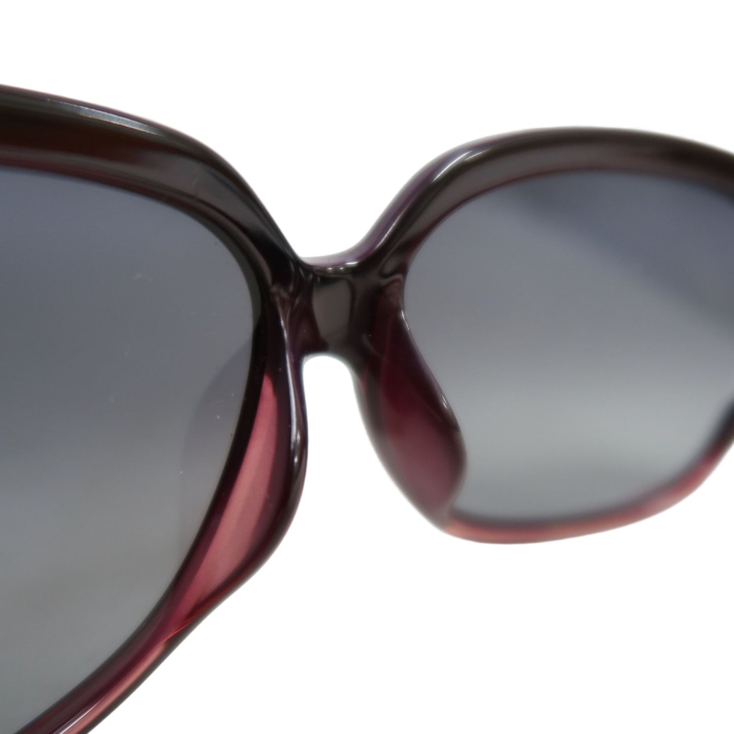 DIOR Black & Purple Resin Sunglasses, Comes With Original Box And Storage Pouch