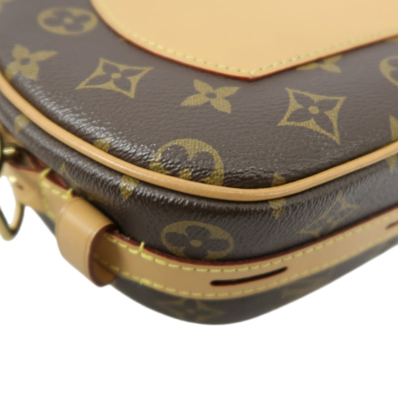 LOUIS VUITTON Boite Chapeau Souple Shoulder Bag, Brown Monogram PVC, Round Crossbody Bag
