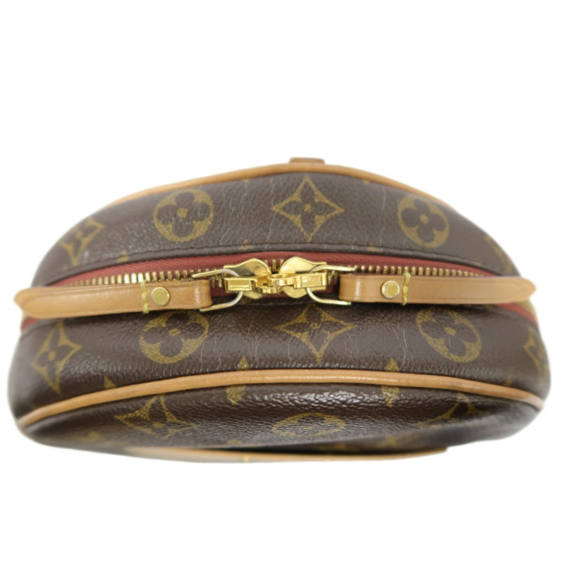 LOUIS VUITTON Boite Chapeau Souple Shoulder Bag, Brown Monogram PVC, Round Crossbody Bag