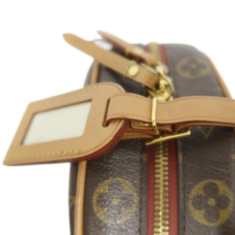LOUIS VUITTON Boite Chapeau Souple Shoulder Bag, Brown Monogram PVC, Round Crossbody Bag