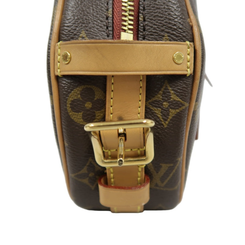 LOUIS VUITTON Boite Chapeau Souple Shoulder Bag, Brown Monogram PVC, Round Crossbody Bag