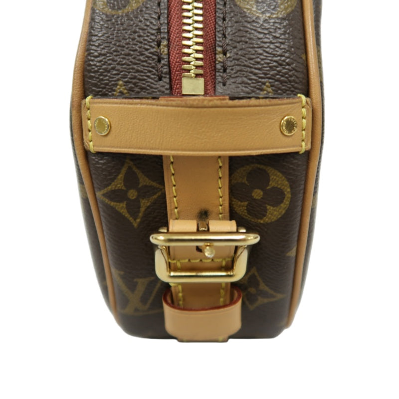 LOUIS VUITTON Boite Chapeau Souple Shoulder Bag, Brown Monogram PVC, Round Crossbody Bag