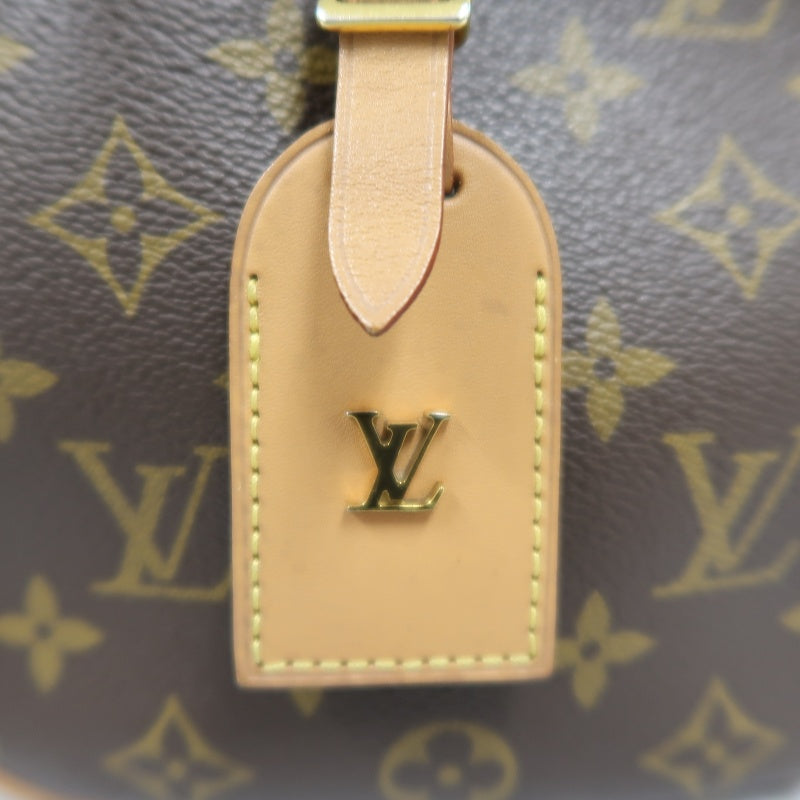 LOUIS VUITTON Boite Chapeau Souple Shoulder Bag, Brown Monogram PVC, Round Crossbody Bag