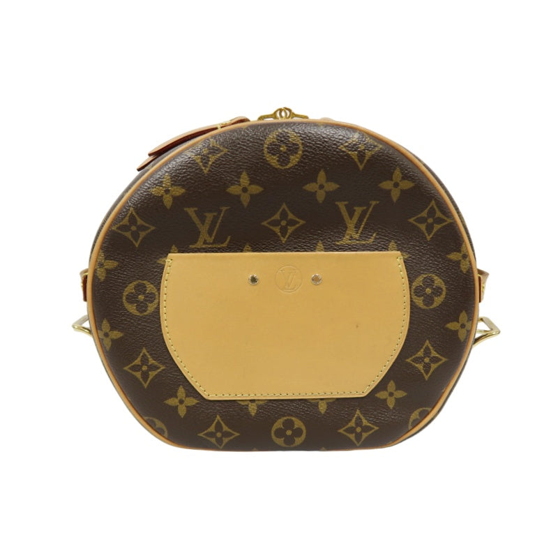 LOUIS VUITTON Boite Chapeau Souple Shoulder Bag, Brown Monogram PVC, Round Crossbody Bag