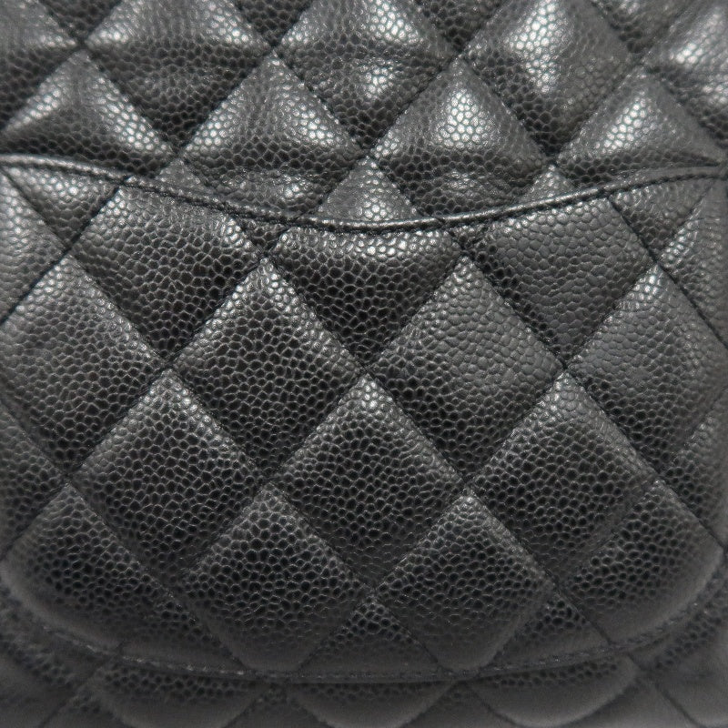 CHANEL Matelasse Tote Bag, Caviar Skin, Black, Gold Hardware, PST Shoulder Bag