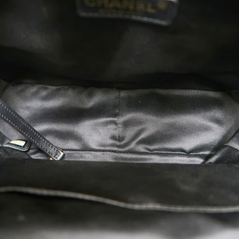 CHANEL Matelasse Tote Bag, Caviar Skin, Black, Gold Hardware, PST Shoulder Bag