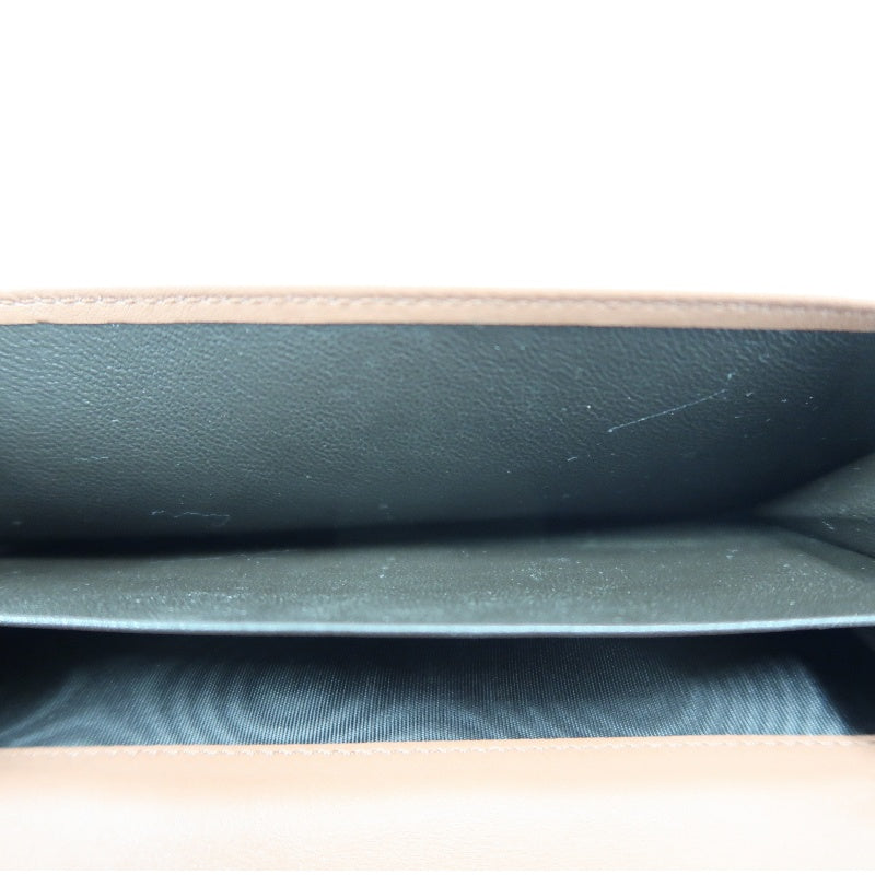 Gucci Monogram Canvas Long Wallet, Brown