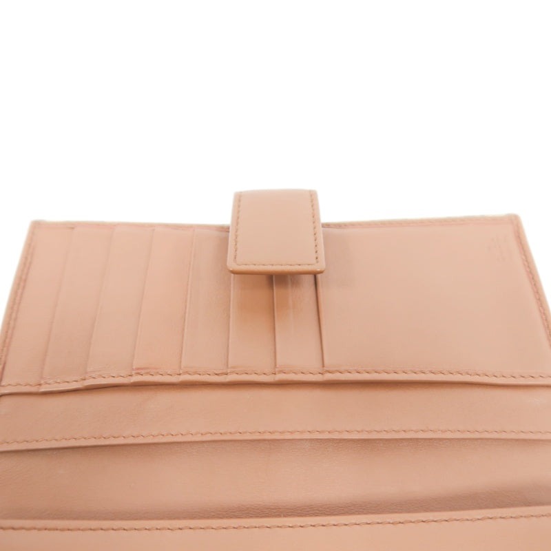 Gucci Monogram Canvas Long Wallet, Brown