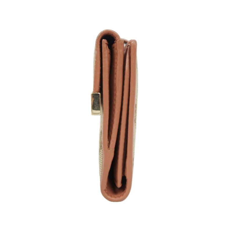 Gucci Monogram Canvas Long Wallet, Brown