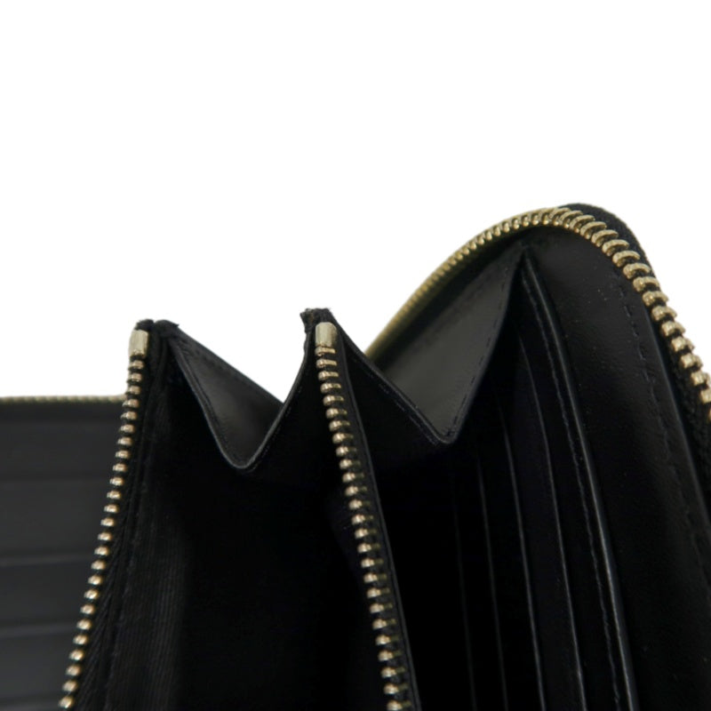 BURBERRY, Burberry, long wallet, brown, brown checkered PVC long wallet