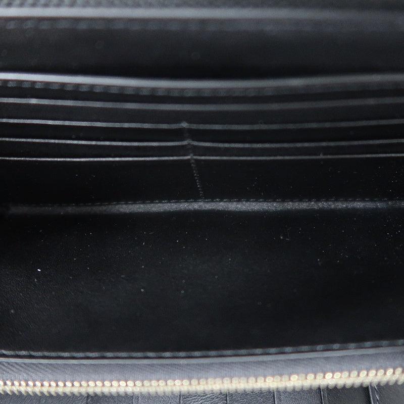 BURBERRY, Burberry, long wallet, brown, brown checkered PVC long wallet