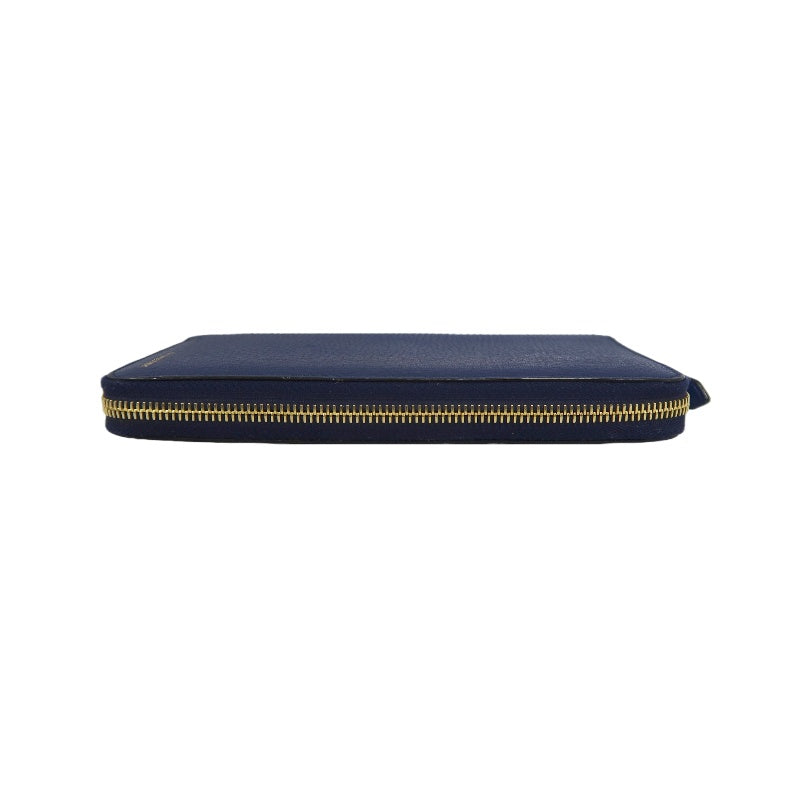 Burberry PVC Long Wallet, Blue