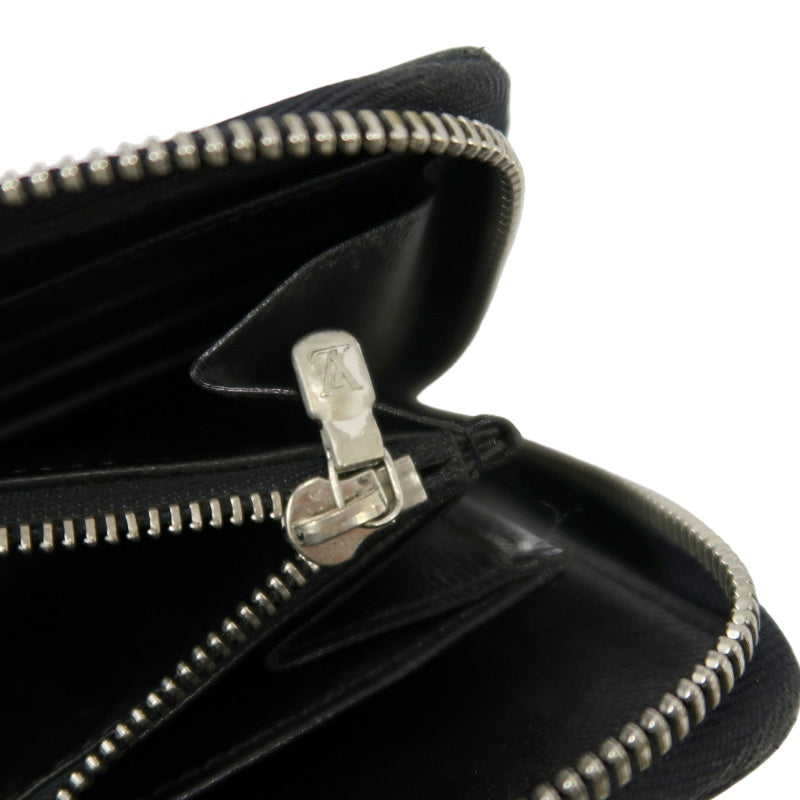 LOUIS VUITTON Epi Long Wallet, Black, LV Black Epi Leather Long Wallet