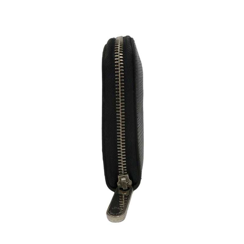 LOUIS VUITTON Epi Long Wallet, Black, LV Black Epi Leather Long Wallet
