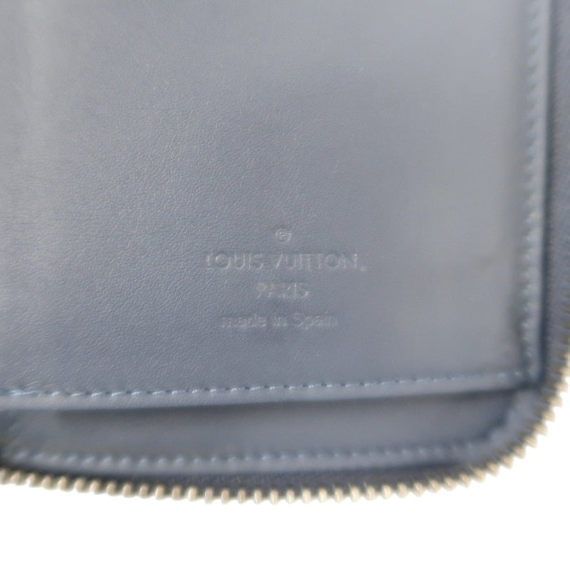 Louis Vuitton Damier Infini Long Wallet, Navy PVC