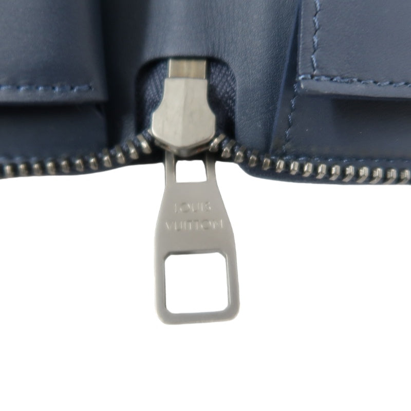 Louis Vuitton Damier Infini Long Wallet, Navy PVC