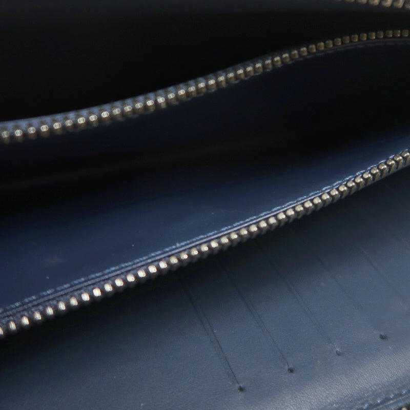 Louis Vuitton Damier Infini Long Wallet, Navy PVC