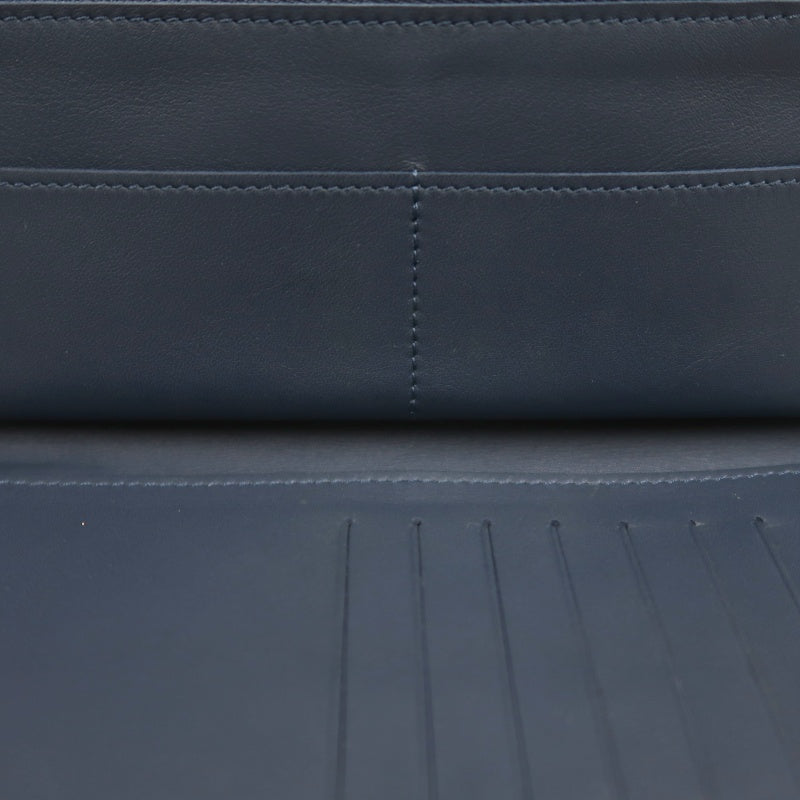 Louis Vuitton Damier Infini Long Wallet, Navy PVC