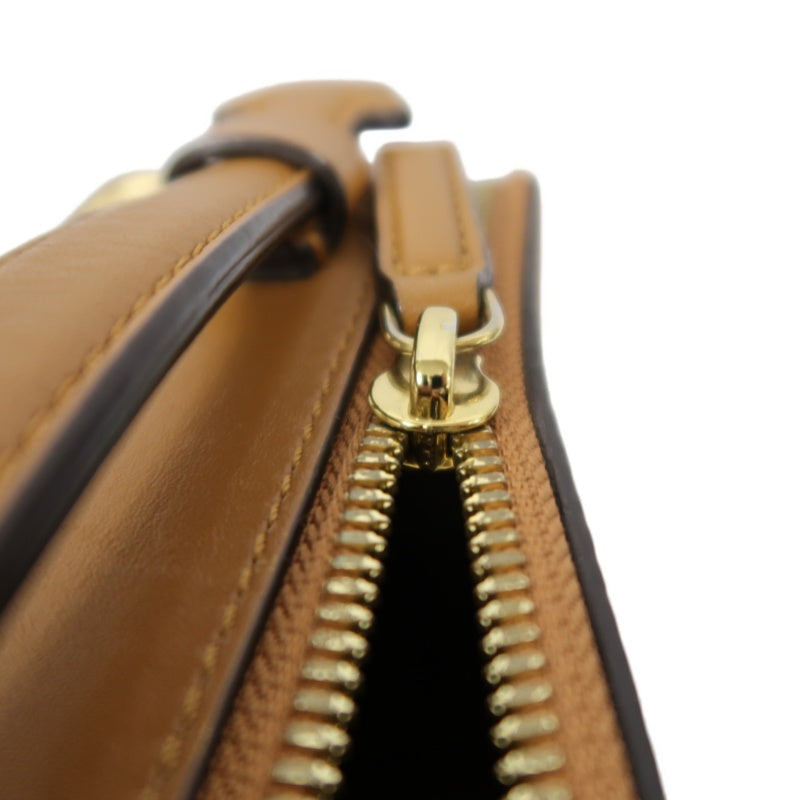 MCM Handbag, Brown & Yellow Monogram PVC, Top Handle Bag