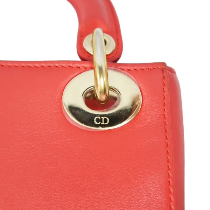DIOR Heart Lady Dior, Niki de Saint Phalle Collaboration Handbag, Red, with Shoulder Strap, Red PVC Heart, Lady Dior Handbag and Crossbody Bag