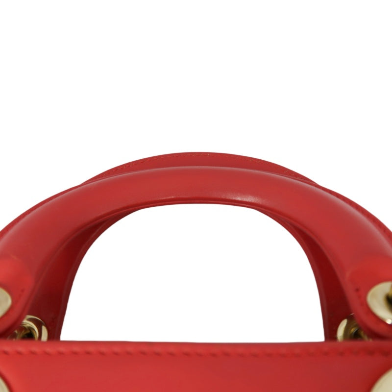 DIOR Heart Lady Dior, Niki de Saint Phalle Collaboration Handbag, Red, with Shoulder Strap, Red PVC Heart, Lady Dior Handbag and Crossbody Bag