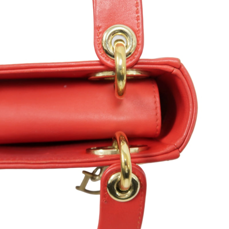 DIOR Heart Lady Dior, Niki de Saint Phalle Collaboration Handbag, Red, with Shoulder Strap, Red PVC Heart, Lady Dior Handbag and Crossbody Bag